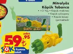MİTRALYÖZ KÖPÜK TABANCA OYUNCAK